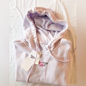 Reebok 💜 lavender hoodie size M
